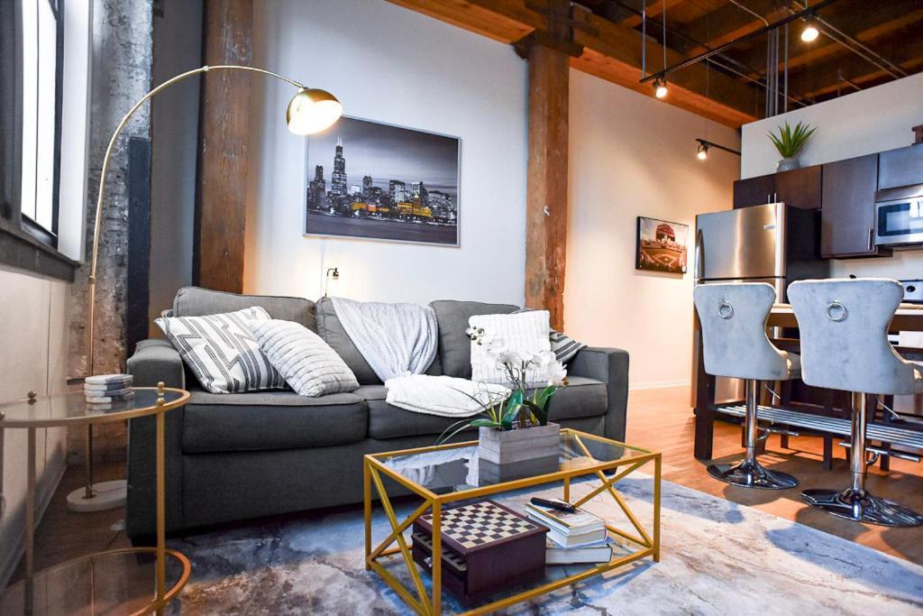 Luxery Stay Chicago - Themed Units! Close To Downtown, Mccormick Place & Wintrust Arena Eksteriør bilde